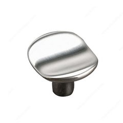 Geometric 1-9/16 Inch Diameter Brushed Nickel Cabinet Knob Geometric 1-9/16 Inch Diameter Brushed Nickel Cabinet Knob
