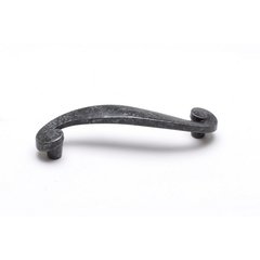 Sonata 3-3/4 Inch Center to Center Rustic Iron Cabinet Pull Sonata 3-3/4 Inch Center to Center Rustic Iron Cabinet Pull