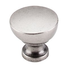 Dakota 1-1/4 Inch Diameter Pewter Antique Cabinet Knob Dakota 1-1/4 Inch Diameter Pewter Antique Cabinet Knob