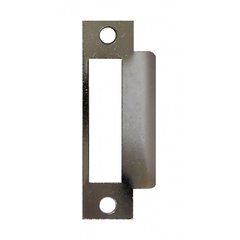 Mortise Strike 4-7/8" X 1-1/4" Silver Coated Steel Mortise Strike 4-7/8" X 1-1/4" Silver Coated Steel
