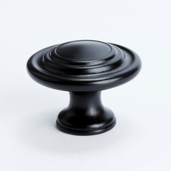 Advantage Plus 4 1-5/16 Inch Diameter Black Cabinet Knob Advantage Plus 4 1-5/16 Inch Diameter Black Cabinet Knob