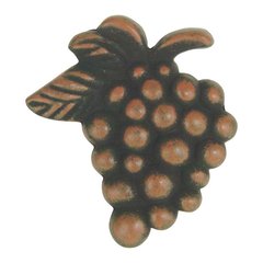 Fruit 2 Inch Diameter Rust Cabinet Knob Fruit 2 Inch Diameter Rust Cabinet Knob