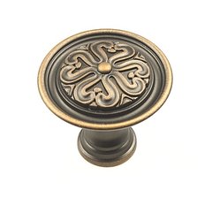 Iris 1-3/8 Inch Diameter Antique Bronze Copper Cabinet Knob Iris 1-3/8 Inch Diameter Antique Bronze Copper Cabinet Knob