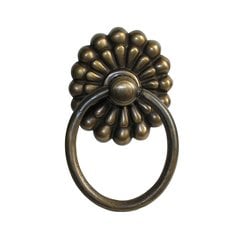 Ring Pulls 4 Inch Diameter Unlacquered Antique Brass Cabinet Ring Pull Ring Pulls 4 Inch Diameter Unlacquered Antique Brass Cabinet Ring Pull