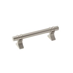 Davenport 3-3/4 Inch Center to Center Satin Nickel Cabinet Pull Davenport 3-3/4 Inch Center to Center Satin Nickel Cabinet Pull