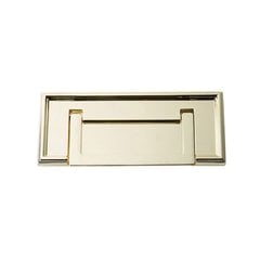 Campaign Rope Drop Pull 3 inch Center to Center Polished Brass Campaign Rope Drop Pull 3 inch Center to Center Polished Brass