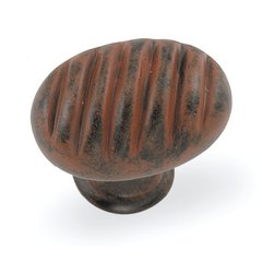 Milan 1-3/8 Inch Diameter Rust Cabinet Knob Milan 1-3/8 Inch Diameter Rust Cabinet Knob