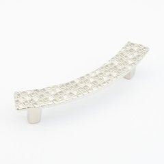 Italian Designs-Mosaic 3-3/4 Inch Center to Center Satin Nickel Cabinet Pull Italian Designs-Mosaic 3-3/4 Inch Center to Center Satin Nickel Cabinet Pull
