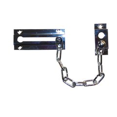 Cast Brass Chain Guard Satin Chrome Cast Brass Chain Guard Satin Chrome