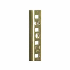 KV #255 Steel Pilaster Strip-Brass 72" KV #255 Steel Pilaster Strip-Brass 72"