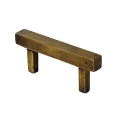 Pulls 1-7/8 Inch Center to Center Unlacquered Antique Brass Cabinet Pull Pulls 1-7/8 Inch Center to Center Unlacquered Antique Brass Cabinet Pull