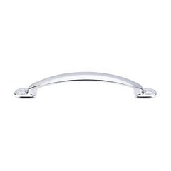 Somerset 5-1/16 Inch Center to Center Polished Chrome Cabinet Pull Somerset 5-1/16 Inch Center to Center Polished Chrome Cabinet Pull
