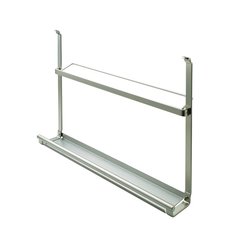 Cookbook Holder For Backsplash Rail System Stainless Look Cookbook Holder For Backsplash Rail System Stainless Look