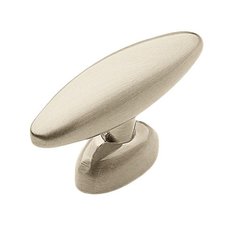 Basic Metals 1-1/2 Inch Length Satin Nickel Cabinet Knob Basic Metals 1-1/2 Inch Length Satin Nickel Cabinet Knob