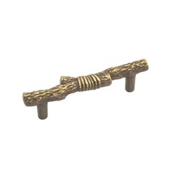 Southwest Lodge Pull 3 inch Center to Center Blackened Brass Medallion Southwest Lodge Pull 3 inch Center to Center Blackened Brass Medallion