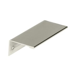 Edge Pulls 3 Inch Center to Center Polished Nickel Finger Pull Edge Pulls 3 Inch Center to Center Polished Nickel Finger Pull