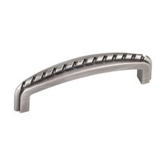 Cypress 3 Inch Center to Center Bright Nickel Brushed with Dull Lacquer Cabinet Pull Cypress 3 Inch Center to Center Bright Nickel Brushed with Dull Lacquer Cabinet Pull