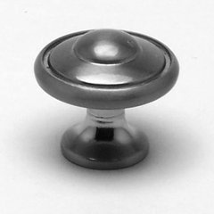 Euro Traditions 1-3/16 Inch Diameter Brushed Nickel Cabinet Knob Euro Traditions 1-3/16 Inch Diameter Brushed Nickel Cabinet Knob