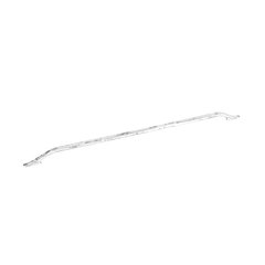 Jazz 13-7/8 Inch Center to Center Brushed White Cabinet Pull Jazz 13-7/8 Inch Center to Center Brushed White Cabinet Pull