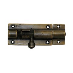 10% OFF Medium Cylinder Surface Bolt 3-1/2 inch L - Antique Brass