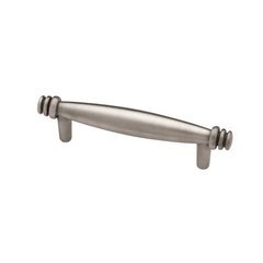 Circles & Scrolls 3 Inch Center to Center Brushed Satin Pewter Cabinet Pull Circles & Scrolls 3 Inch Center to Center Brushed Satin Pewter Cabinet Pull