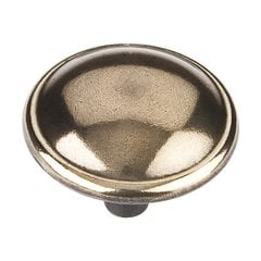Kingsport 1-1/4 Inch Diameter Antique Brass Cabinet Knob Kingsport 1-1/4 Inch Diameter Antique Brass Cabinet Knob