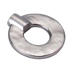 Hammered Iron 1-3/8 Inch Diameter Flat Nickel Cabinet Knob Hammered Iron 1-3/8 Inch Diameter Flat Nickel Cabinet Knob