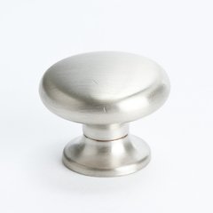 Euro Retro 1-3/16 Inch Diameter Brushed Nickel Cabinet Knob Euro Retro 1-3/16 Inch Diameter Brushed Nickel Cabinet Knob