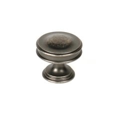 Belvedere 1-3/8 Inch Diameter Regent Silver Cabinet Knob Belvedere 1-3/8 Inch Diameter Regent Silver Cabinet Knob