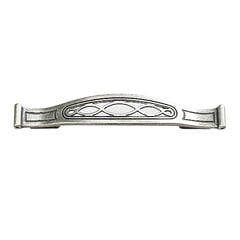 Firenza Designs 5-1/16 Inch Center to Center Firenza Silver Cabinet Pull Firenza Designs 5-1/16 Inch Center to Center Firenza Silver Cabinet Pull