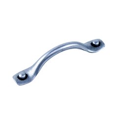 Raw Authentic Pull 5-1/16 inch Center to Center Matte Old Iron Raw Authentic Pull 5-1/16 inch Center to Center Matte Old Iron