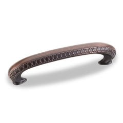 Symphony 3-3/4 Inch Center to Center Dark Brushed Antique Copper Cabinet Pull Symphony 3-3/4 Inch Center to Center Dark Brushed Antique Copper Cabinet Pull