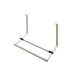 Paper Towel Holder For Backsplash Rail System Stainless Look Paper Towel Holder For Backsplash Rail System Stainless Look