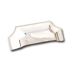 EMPIRE DESIGNS 3 Inch Center to Center Polished Nickel Cabinet Cup Pull EMPIRE DESIGNS 3 Inch Center to Center Polished Nickel Cabinet Cup Pull