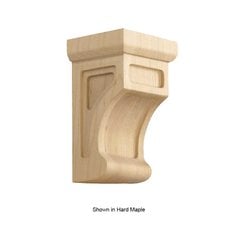 Small Shaker Corbel Unfinished Cherry Small Shaker Corbel Unfinished Cherry