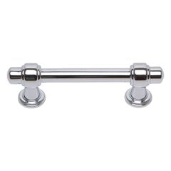 Bronte 3 Inch Center to Center Polished Chrome Cabinet Pull Bronte 3 Inch Center to Center Polished Chrome Cabinet Pull