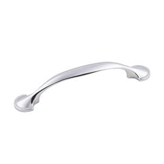 Watervale Pull 3-3/4 inch Center to Center Polished Chrome Watervale Pull 3-3/4 inch Center to Center Polished Chrome