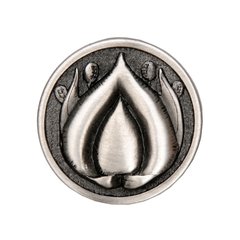 Hope Blossom 1-3/8 Inch Diameter Antique Pewter Cabinet Knob Hope Blossom 1-3/8 Inch Diameter Antique Pewter Cabinet Knob