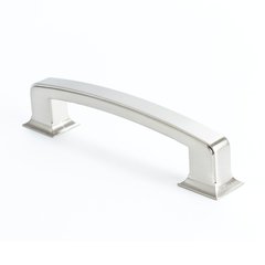 Hearthstone 6 Inch Center to Center Brushed Nickel Cabinet Pull Hearthstone 6 Inch Center to Center Brushed Nickel Cabinet Pull