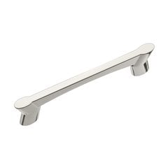Wisteria 3-3/4 Inch Center to Center Bright Nickel Cabinet Pull Wisteria 3-3/4 Inch Center to Center Bright Nickel Cabinet Pull