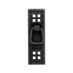 Mission 4-1/4 Inch Center to Center Flat Black Cabinet Bail Pull Mission 4-1/4 Inch Center to Center Flat Black Cabinet Bail Pull