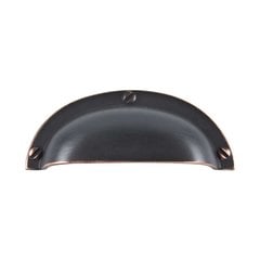 Successi 2-1/2 Inch Center to Center Venetian Bronze Cabinet Cup Pull Successi 2-1/2 Inch Center to Center Venetian Bronze Cabinet Cup Pull