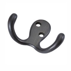 Double Utility Coat Hook Vintage Bronze Double Utility Coat Hook Vintage Bronze