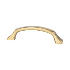 Century Edge Pull 3-3/4" C/C Modern Brushed Gold Century Edge Pull 3-3/4" C/C Modern Brushed Gold