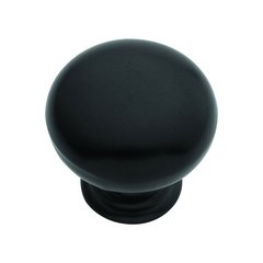 Modus 1 Inch Diameter Matte Black Cabinet Knob Modus 1 Inch Diameter Matte Black Cabinet Knob