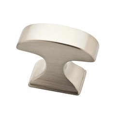 Classic Edge Knob 1-3/8 inch Diameter Satin Nickel Classic Edge Knob 1-3/8 inch Diameter Satin Nickel