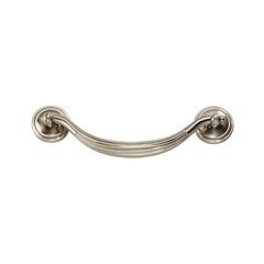 Fanfare 5-1/16 Inch Center to Center Satin Nickel Cabinet Bail Pull Fanfare 5-1/16 Inch Center to Center Satin Nickel Cabinet Bail Pull