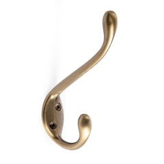 Amerock Large Coat and Hat Hook Gilded Bronze Amerock Large Coat and Hat Hook Gilded Bronze