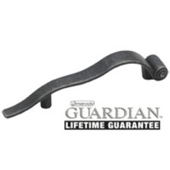 Divinity 3 Inch Center to Center Wrought Iron Dark Cabinet Pull Divinity 3 Inch Center to Center Wrought Iron Dark Cabinet Pull