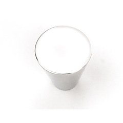 Delano 3/4 Inch Diameter Polished Chrome Cabinet Knob Delano 3/4 Inch Diameter Polished Chrome Cabinet Knob